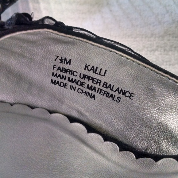 Black sequin mules - Picture 4 of 7